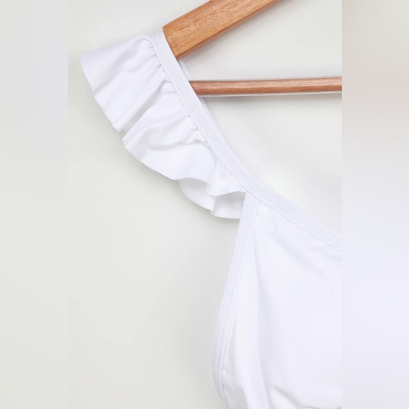 NWT - Lulu’s White Bikini Top - Picture 6 of 6